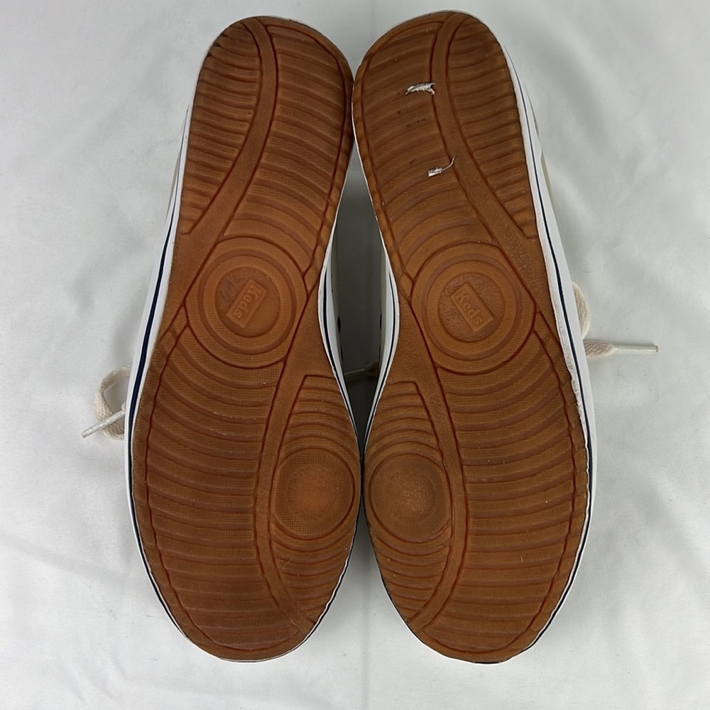 Keds Women's WH14169M Tan Lace-Up Casual Sneakers Sz: 6.5 - Picture 5 of 9